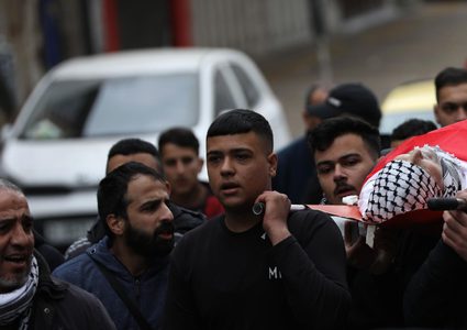 نابلس: تشييع جثمان الشهيد شوكت عناب