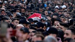 جماهير جنين تُشيّع جثمان الشهيد المقاوم محمد أبو صباح