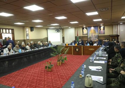 مركز التخطيط الحضري في جامعة النجاح ينظم  ورشةً حول مخاطر الكوارث