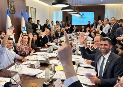 حكومة الاحتلال تصادق على مشروع ميزانية الدولة