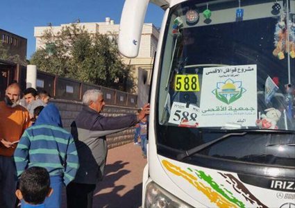 مشروع قوافل الأقصى- الحركة الإسلامية: 4212 حافلة للأقصى خلال العام 2022