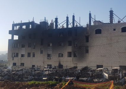 آثار عدوان الاحتلال ومستوطنيه على منازل المواطنين وممتلكاتهم في حوارة