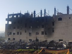 آثار عدوان الاحتلال ومستوطنيه على منازل المواطنين وممتلكاتهم في حوارة