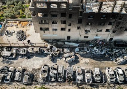 فرنسا تدعو حكومة الاحتلال إلى محاكمة مرتكبي أعمال العنف في حوارة