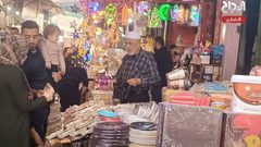 أجواء تحضيرات سوق الزاوية بغزة استعداداً لاستقبال شهر رمضان
