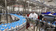 انخفاض الرقم القياسي لكميات الإنتاج الصناعي خلال كانون الثاني