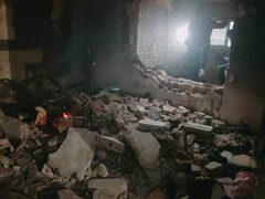 الدمار الذي خلفه العدوان الإسرائيلي في مدينة جنين إثر اقتحامها اليوم
