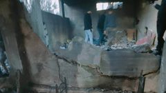 الدمار الذي خلفه العدوان الإسرائيلي في مدينة جنين إثر اقتحامها اليوم