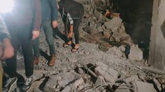 الدمار الذي خلفه العدوان الإسرائيلي في مدينة جنين إثر اقتحامها اليوم