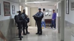 قوات الاحتلال تداهم مستشفى المقاصد في القدس المحتلة