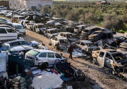 بلدية حوارة: تعويضات بنصف مليون دولار  للمواطنين و150 ألف شيكل بدل نقل على الطرق