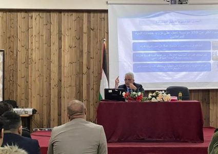 غنيم: الاحتلال سيطر على 95% من المياه بالحوض الجوفي الغربي و70% في "الشرقي"