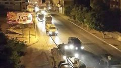 قوات الاحتلال تقتحم المنطقة الشرقية من مدينة نابلس