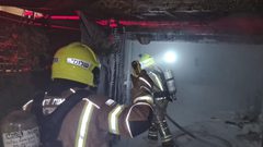 الرينة: حريق في منزل يسفر عن أضرار جسيمة