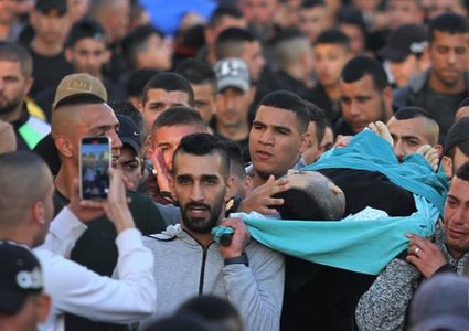 جماهير غفيرة تشيع جثامين شهداء جنين