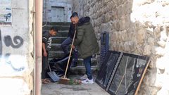 بمشاركة فريق من النجاح : يوم تطوعي لتنظيف البلدة القديمة في نابلس