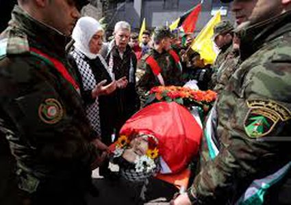 جماهير شعبنا في طولكرم تشيع جثمان الشهيد يزن خصيب إلى مثواه الأخير