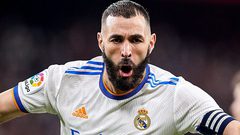 بنزيما يقلد رونالدو قبل الكلاسيكو