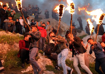 احتفالات عيد "النوروز" تعم العراق