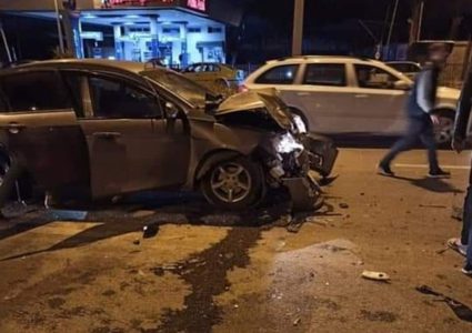 ثلاثة إصابات إحداها خطيرة بحادث سير وسط قطاع غزة