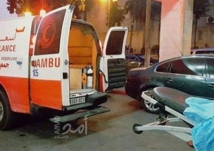 مصرع شاب بحادث سير ذاتي في رام الله