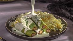 طريقة عمل مخشي الكوسا باللبن