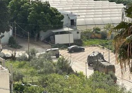 الاحتلال يعتقل ثلاثة شبان من مخيم نور شمس شرق طولكرم