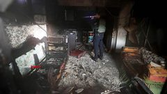 مستوطنون يحرقون منزل عائلة فلسطينية في سنجل شمالي رام الله