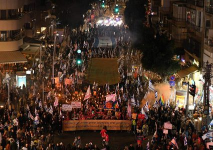 أول تعليق من الولايات المتحدة على التظاهرات العارمة بإسرائيل