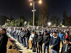صلاة التراويح في اليوم الخامس رمضان بالمسجد الأقصى المبارك