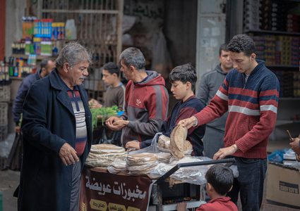 أجواء أسواق غزة في شهر رمضان
