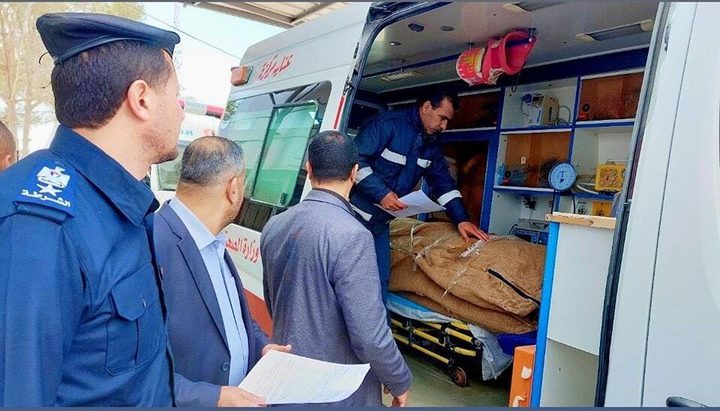 وصول جثمان الغريق عدي أحمد إلى قطاع غزة