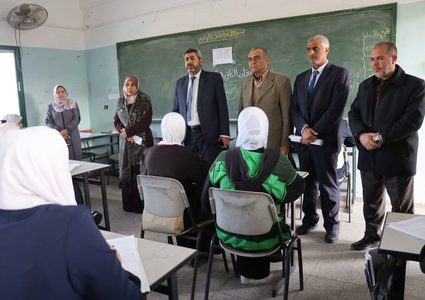 "التعليم بغزة" تشرع بعقد الاختبارات التدريبية لطلبة الثانوية العامة 2023