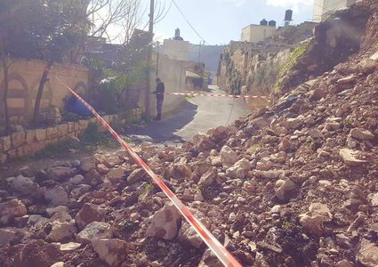 مهندس بلدية نابلس: الجدر الآيلة للسقوط أولوية بالنسبة للبلدية