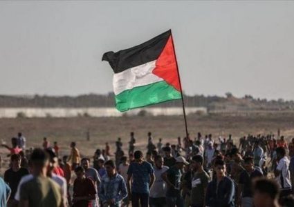 إصابة شاب بقمع الاحتلال فعاليات إحياء يوم الأرض شرق غزة