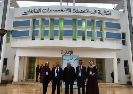 جامعة النجاح حاضرة في المؤتمر الخامس للمياه والبيئة الذي عقد في المغرب