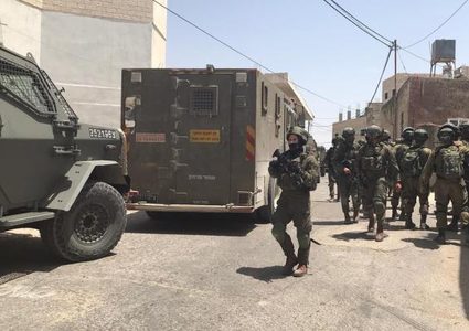 إصابة ثلاثة شبان واعتقال آخر خلال اقتحام الاحتلال بلدة قباطية