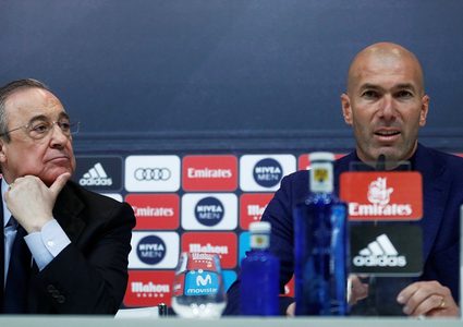 بيريز يستعين بزيدان لحسم صفقة ذهبية