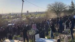 تشييع جثمان الشهيد الطبيب العصيبي في حورة بالنقب