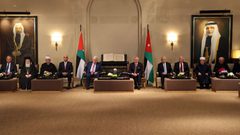 الرئيس عباس يلبي دعوة الملك عبد الله الثاني للإفطار