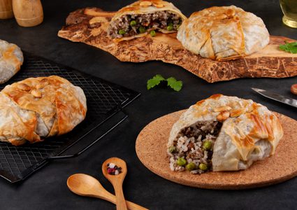 أوزي باللحم المفروم