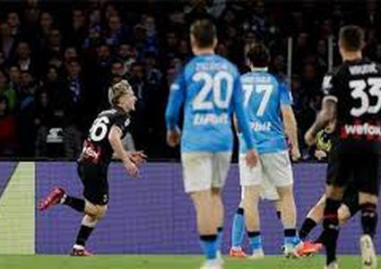 ميلان يلتهم نابولي على أرضه برباعية نظيفة