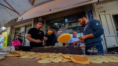 الأجواء الرمضانية في طولكرم