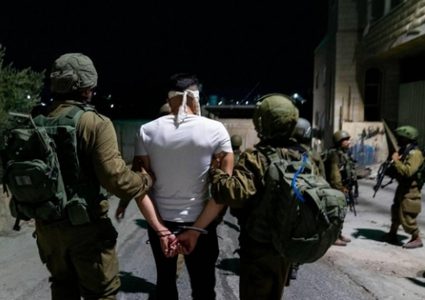 الإحتلال يعتقل مواطنين ويقتحم قرى وبلدات في محافظة جنين