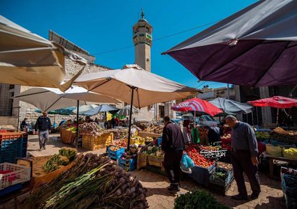 الأجواء الرمضانية في طولكرم