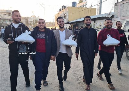 اللمة اللهوانية: مبادرة إفطار جماعي في بيت لاهيا شمال قطاع غزة