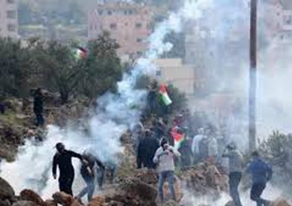 إصابات بالاختناق خلال مواجهات مع الاحتلال في طوره بجنين