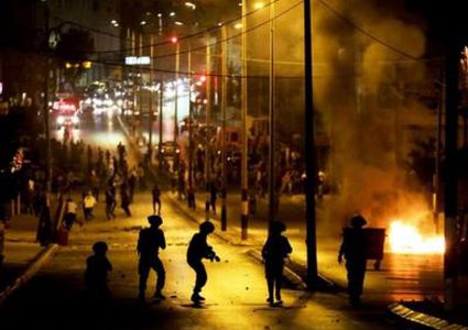 بيت لحم:اندلاع مواجهات مع الاحتلال في تقوع