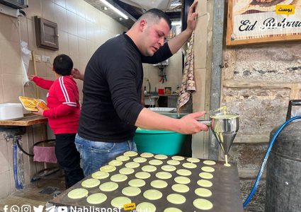 من الأجواء الرمضانية في مدينة نابلس