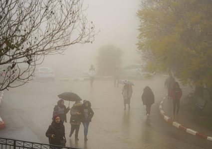 الحرارة ادنى من معدلها بحدود ٧ درجات